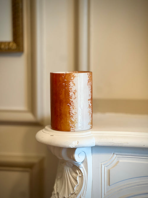 Grand modèle de bougie parfumée artisanale haut de gamme