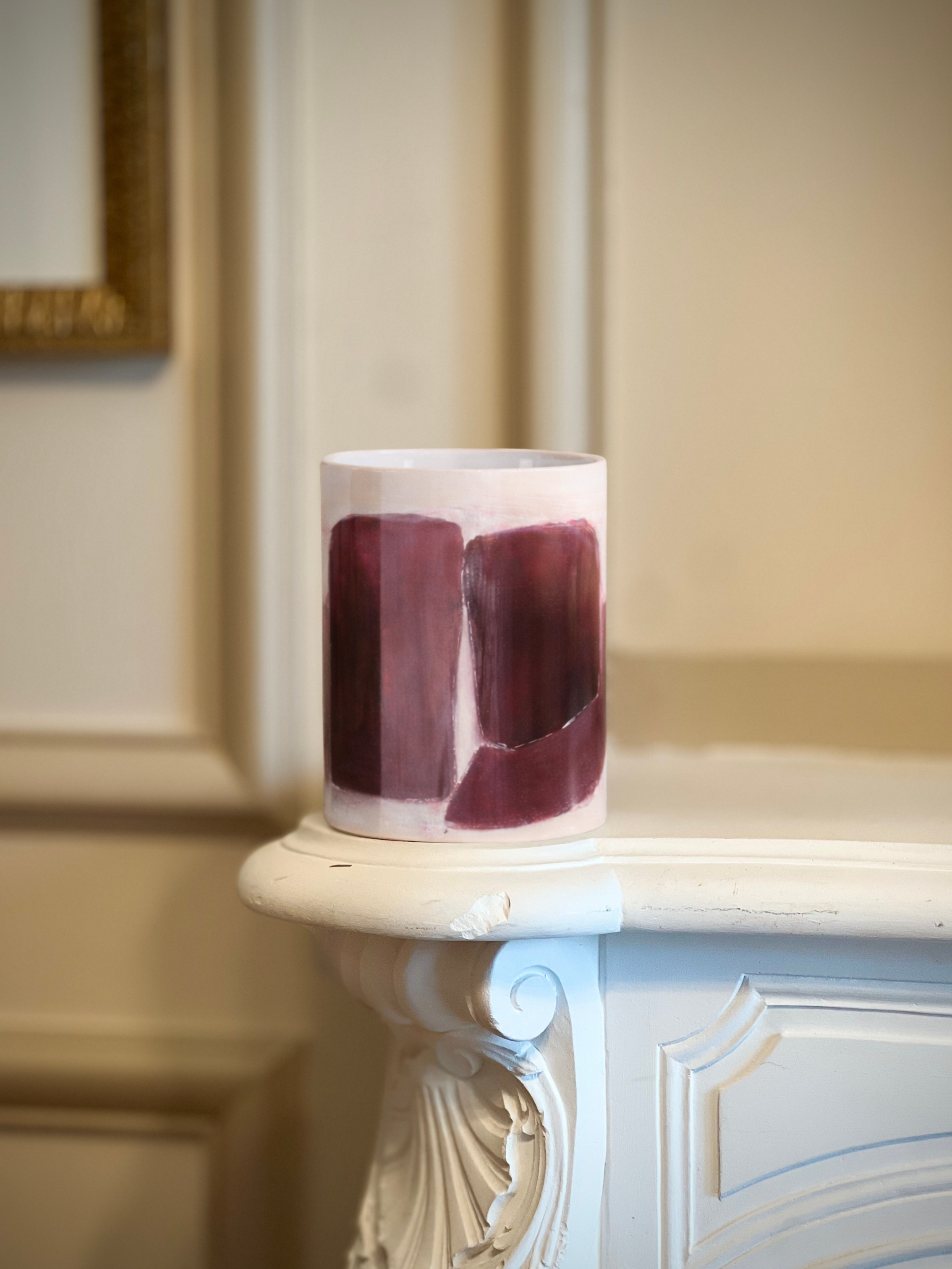 Bougie parfumée artisanale 830 grammes. Grand format 3 mèches